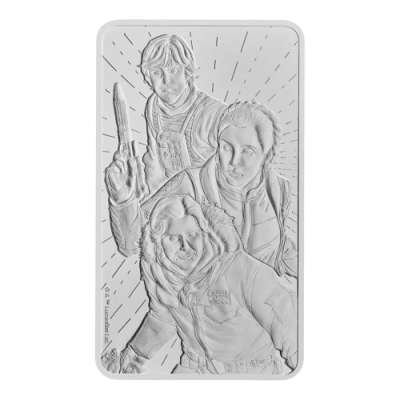 2024 (New) Great Britain Royal Mint Star Wars Light Side Silver 10 oz Bar