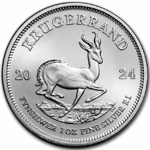 2024 (New) South Africa Krugerrand Silver 1 oz Coin