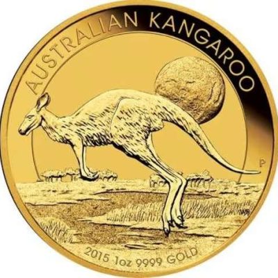 2015年 (新品) オーストラリア「カンガルー」純金 1オンス 金貨
