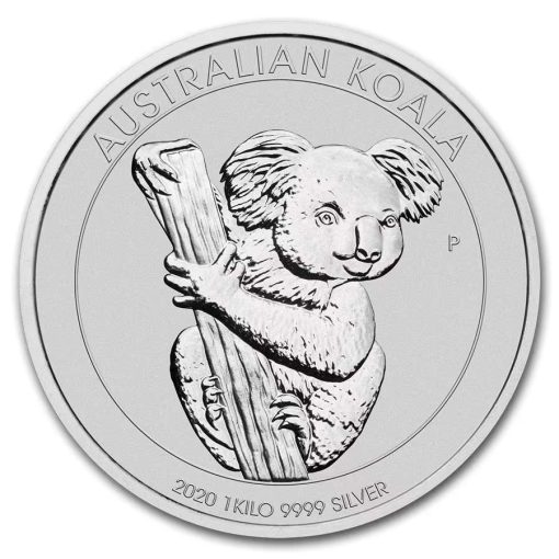 2020 (New) Australian Koala Perth Mint 1 Kilogram Silver Coin