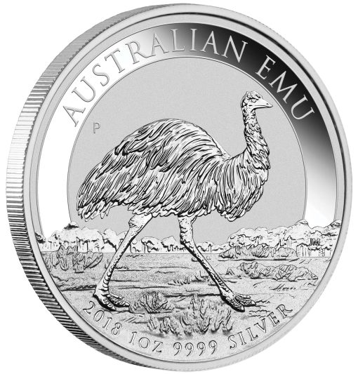 2018 (New) Australian Emu Silver 1 oz Coin - Image 3