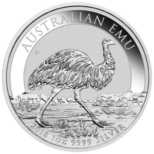 2018 (New) Australian Emu Silver 1 oz Coin