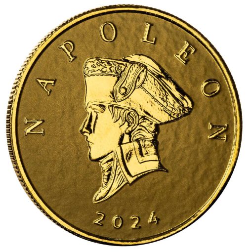 2024年 (新品) リベリア共和国「指揮官シリーズ・ナポレオン ボナパルト」純金 1オンス 金貨 NGC MS70 - 画像 (3)