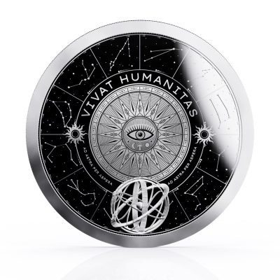 2024年 (新品) トケラウ「ビバット・ヒューマニタス」純銀 1オンス 銀貨