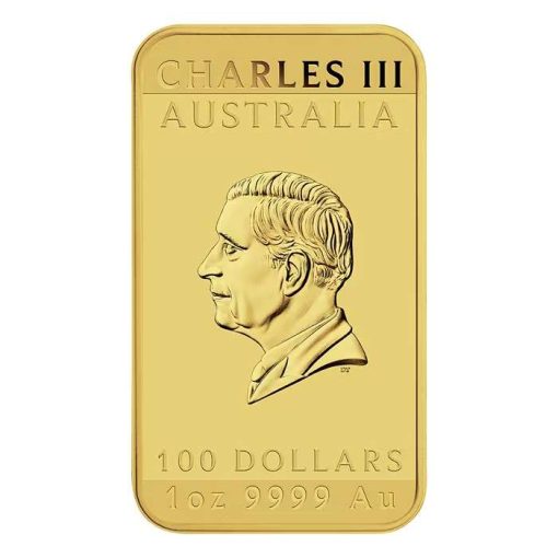 2024 (New) Australia Dragon Gold 1 oz Bar - Image 2