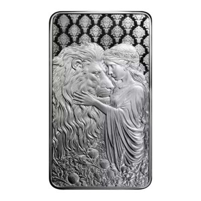 2024 (New) USA Una and the Lion Silver 1 oz Bar
