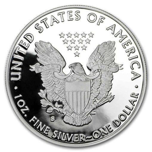 2019年 (新品) アメリカ「イーグル・ウオーキング リバティ」純銀 1オンス プルーフ 銀貨 - 画像 (3)