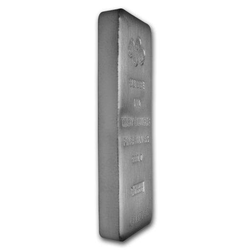 (New) Swiss Pamp Silver 100 oz Cast Bar - Image 3