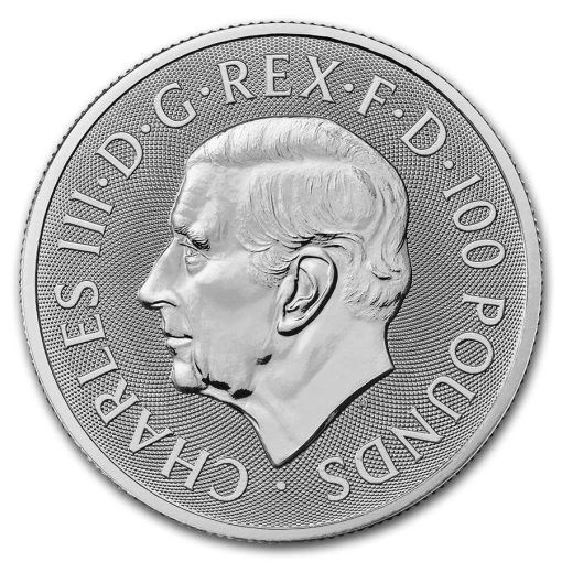 2024 (New) Great Britain The Royal Tudor The Welsh Dragon Platinum 1 oz Coin - Image 2