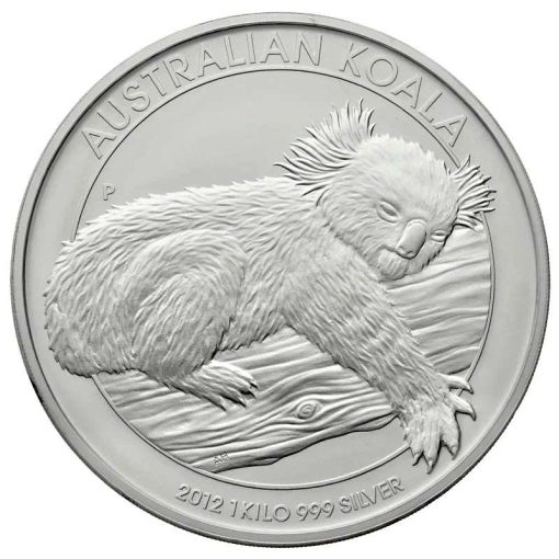 2012年 (新品) オーストラリア「コアラ」純銀 1キロ 銀貨