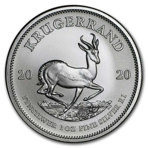 2020 (New) South Africa Krugerrand Silver 1 oz Coin