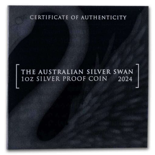 2024 (New) Australian Swan Silver 1 oz Proof Coin - Image 7