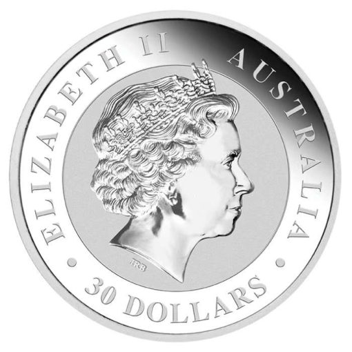 2018年 (新品) オーストラリア「クッカバラ・ワライカワセミ」純銀 1キロ 銀貨 - 画像 (2)