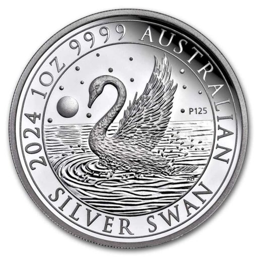 2024 (New) Australian Swan Silver 1 oz Proof Coin - Image 2