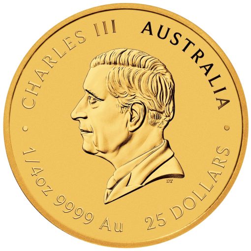 2025 (New) Australian Year of the Snake Lunar Gold 1/4 oz Coin - Image 2