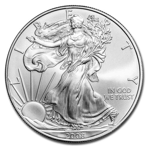 2008 (New) American Eagle Walking Liberty Silver 1 oz Coin