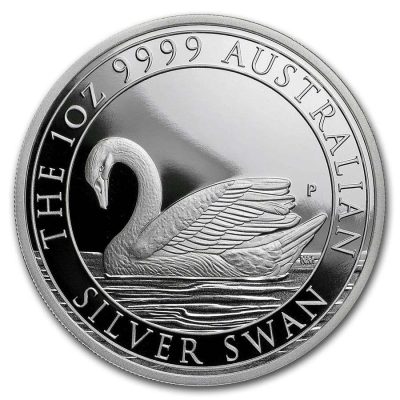 2017 (New) Australian Swan Silver 1 oz Proof Coin