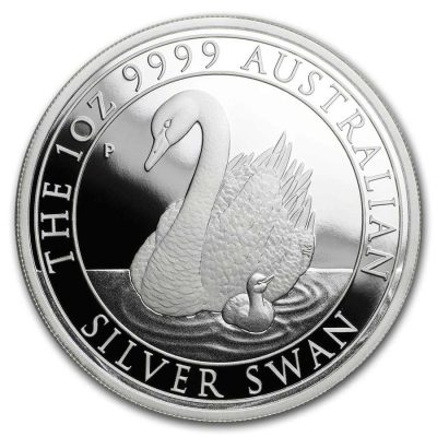 2018 (New) Australian Swan Silver 1 oz Proof Coin