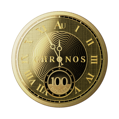 2024年 (新品) トケラウ「クロノス」純金 1オンス 金貨