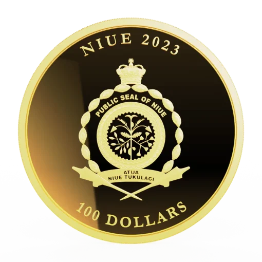 2023 (New) Niue Magnum Opus Gold 1 oz Coin - Image 2
