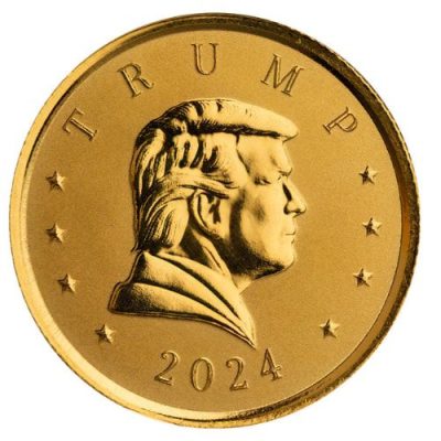 2024年 (新品) アメリカ「ドナルド・J・トランプ 大統領勲章」純金 1/10オンス メダル