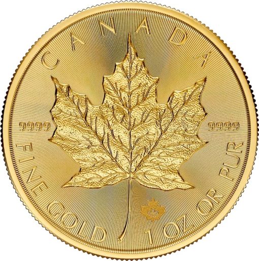 2025年 (新品) カナダ「メイプルリーフ」純金 1オンス 金貨