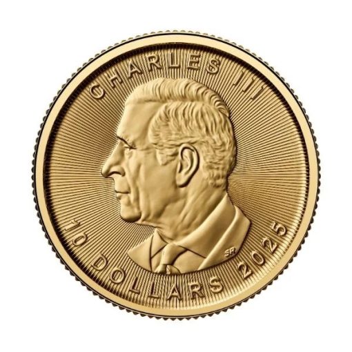 2025 (New) Canadian Maple Leaf Gold 1/4 oz Coin - Image 2