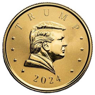 【3日以内に発送】2024年 (新品) アメリカ「ドナルド・J・トランプ 大統領勲章」純金 1オンス メダル