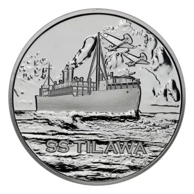 2024 (New) South Africa SS Tilawa Shipwreck Glory Voyage Edition Silver 1/2 oz Coin