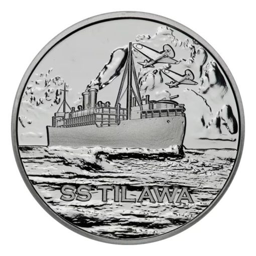 2024 (New) South Africa SS Tilawa Shipwreck Glory Voyage Edition Silver 1/2 oz Coin