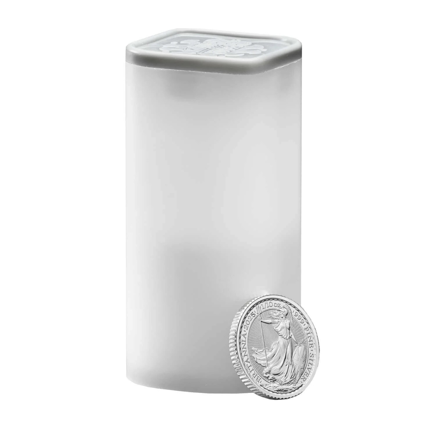 2025年 イギリス ブリタニア銀貨 1/10オンス 18枚 保証書・カプセル付き] 2025年 (新品) イギリス「ブリタニア