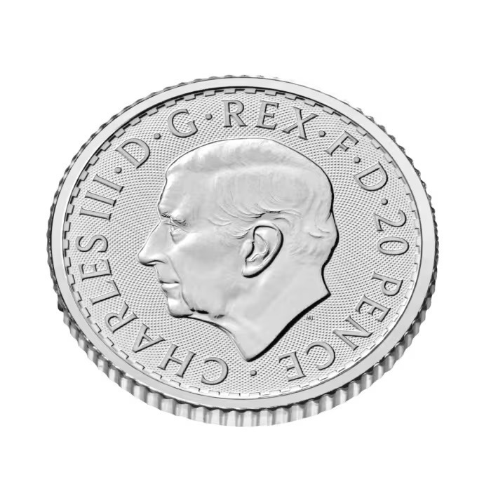 2025年 (新品) イギリス「ブリタニア」純銀 1/10オンス 銀貨【16