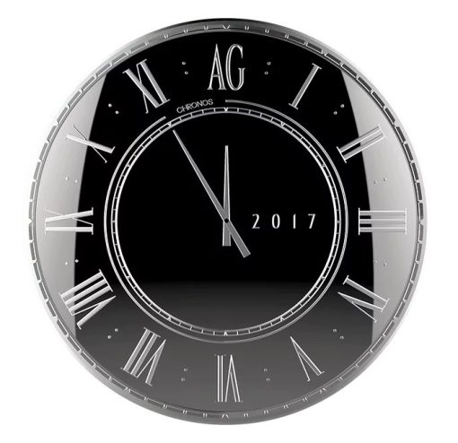 2017 (New) Slovakia Pressburg Mint Chronos Silver 1 oz Coin