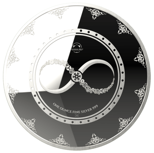 2018 (New) Slovakia Pressburg Mint Chronos Silver 1 oz Coin - Image 2