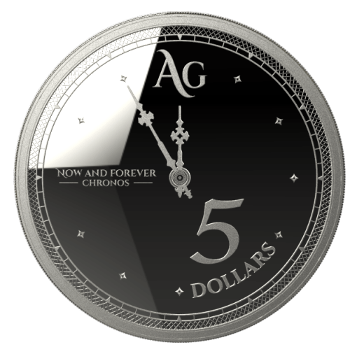 2019 (New) Tokelau Chronos Silver 1 oz Coin
