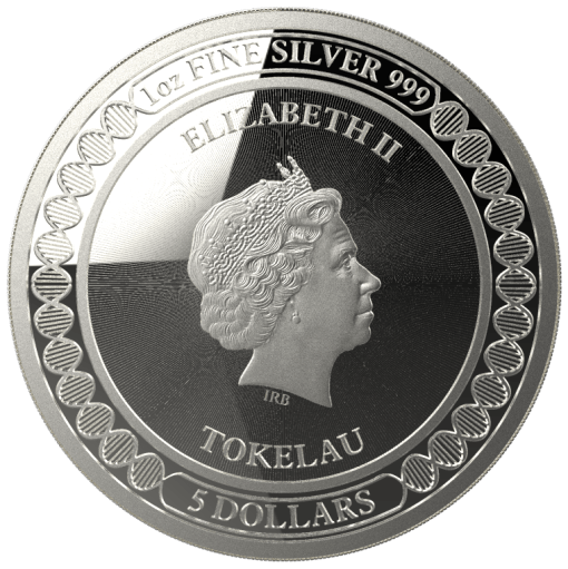 2019 (New) Tokelau Equilibrium Silver 1 oz Coin - Image 2