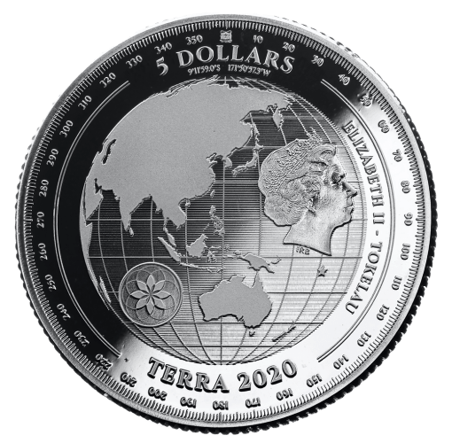 2020 (New) Tokelau Terra Silver 1 oz Coin - Image 2