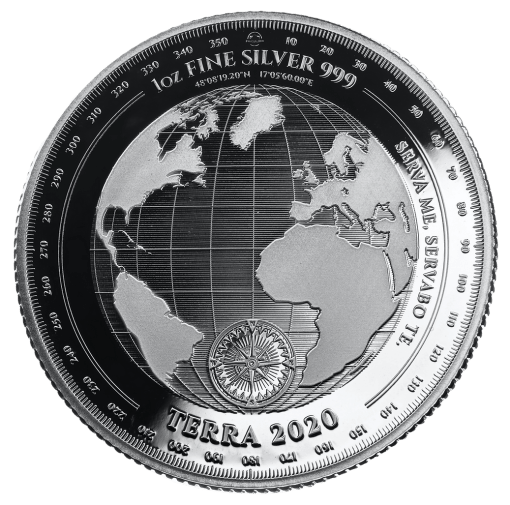 2020 (New) Tokelau Terra Silver 1 oz Coin
