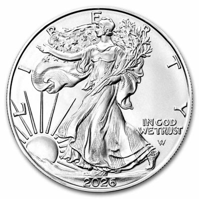 2026 (New) American Eagle Walking Liberty Silver 1 oz Coin