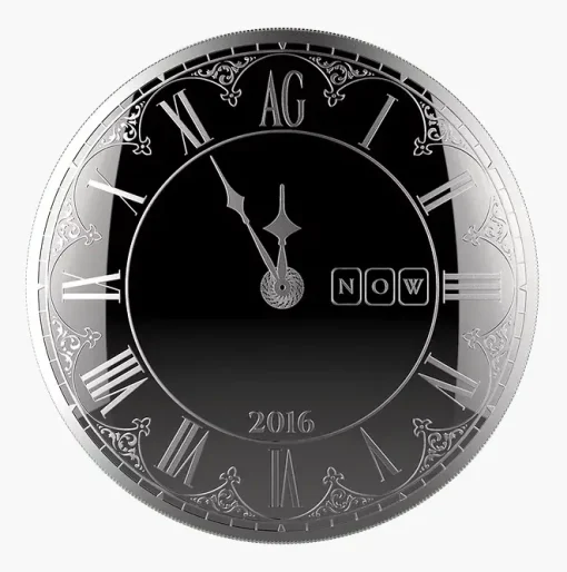 2016 (New) Slovakia Pressburg Mint Chronos Silver 1 oz Coin