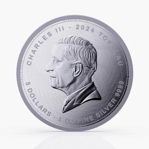 2024 (New) Tokelau Magnum Opus Silver 1 oz Coin - Image 2