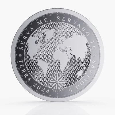 2024 (New) Tokelau Terra Silver 1 oz Coin