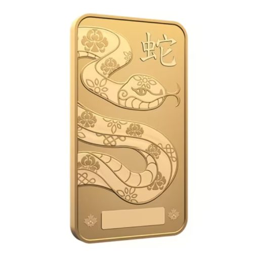 【3日以内に発送】2025年 (新品) カナダ 王立造幣局「干支 十二支・巳年 蛇年」純金 1オンス バー - 画像 (6)