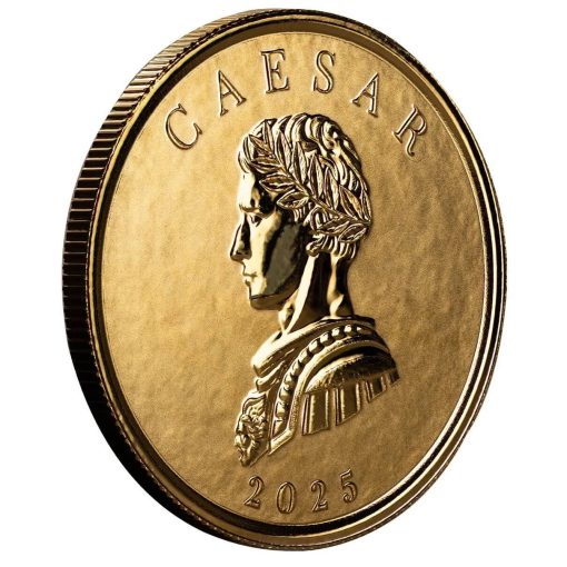 2025 (New) Samoa The Commander's Series Caesar Gold 1 oz Coin NGC PL70 - Image 5