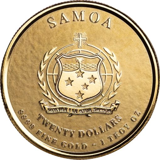 2025 (New) Samoa The Commander's Series Caesar Gold 1 oz Coin NGC PL70 - Image 4