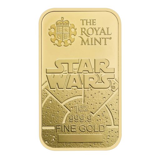 2024 (New) Great Britain Royal Mint Star Wars Dark Side Gold 1 oz Bar - Image 4