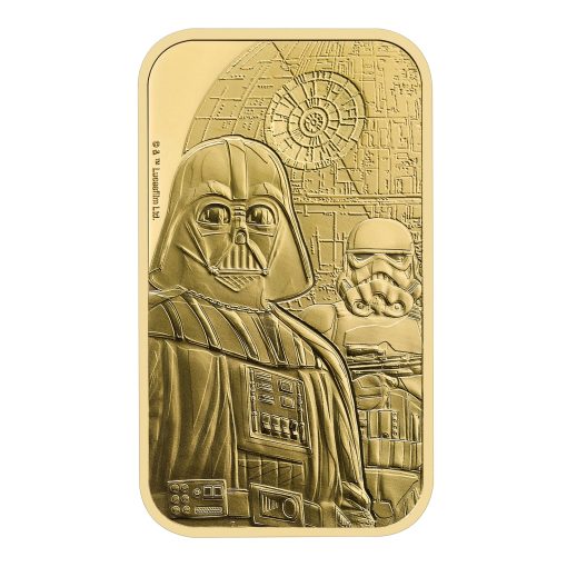 2024 (New) Great Britain Royal Mint Star Wars Dark Side Gold 1 oz Bar - Image 3