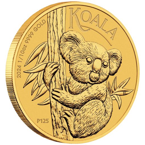 2024年 (新品) オーストラリア「コアラ」純金 1/10オンス 金貨 - 画像 (3)