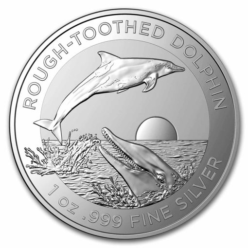 2023 (New) Australian Rough-Toothed Dolphin Silver 1 oz Coin PCGS MS70 (First Day of Issue) - Image 3