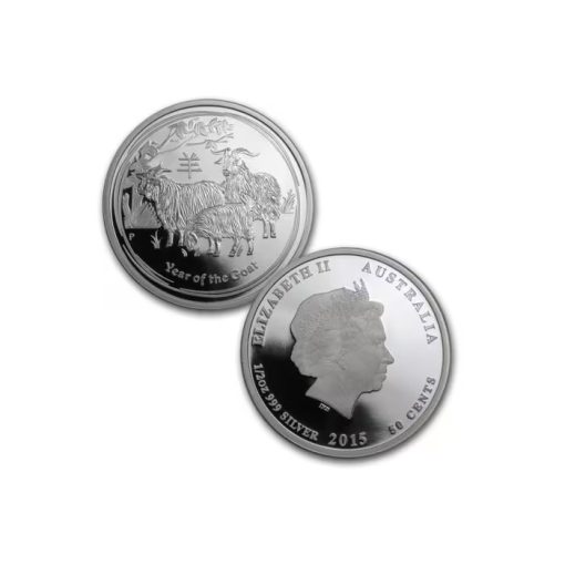 2015 (New) Australian Year of the Goat Lunar Silver Proof Coin【3 Coin Set】 - Image 2